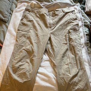 Athleta Tan Trekkie Utility Pants